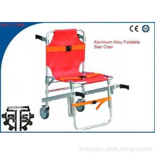 Wounded Rescue Emergency Stair Chair Stainless Steel Foldab